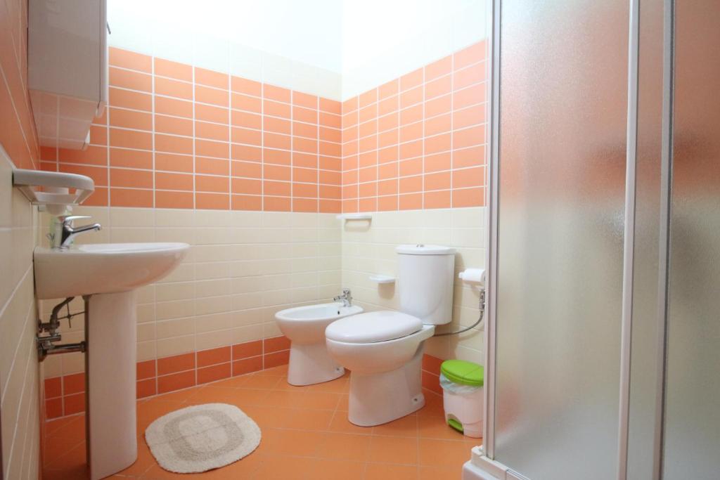 Koupelna v ubytování Nemi rooms