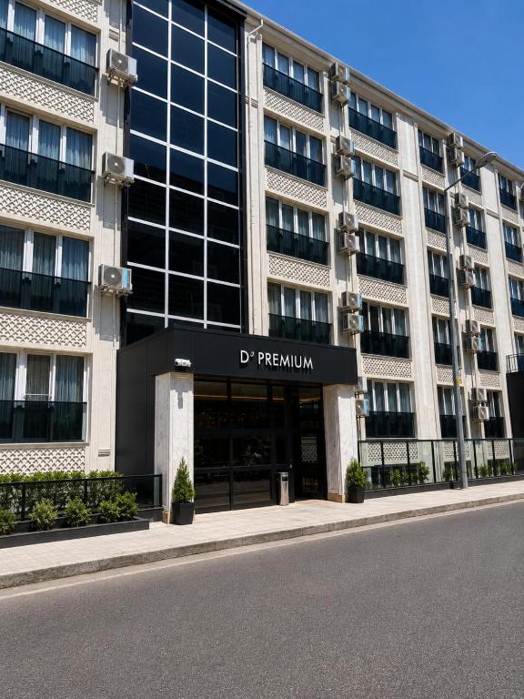a building with a drexium sign in front of it at D'Premium in Edirne