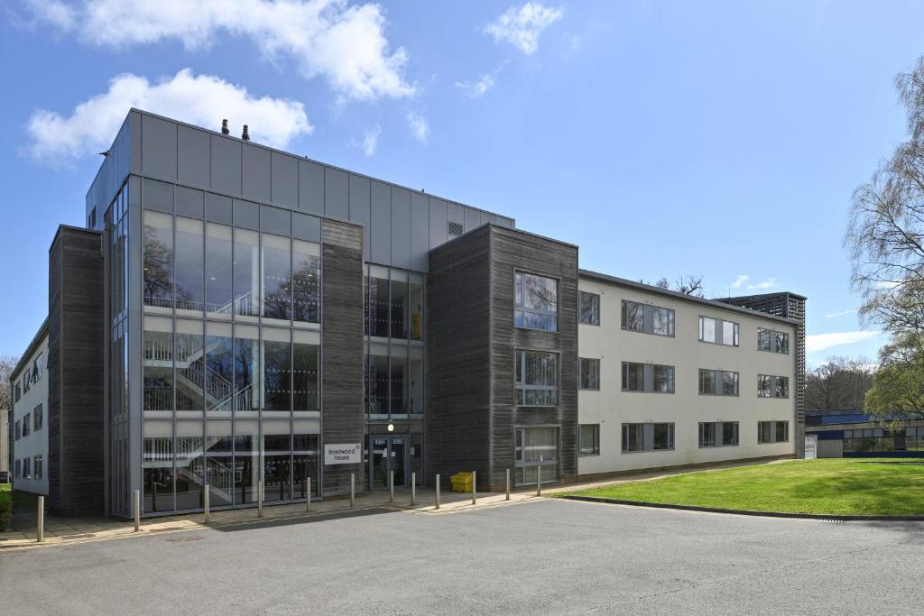 a large building with a lot of windows at Fire Service College in Moreton in Marsh