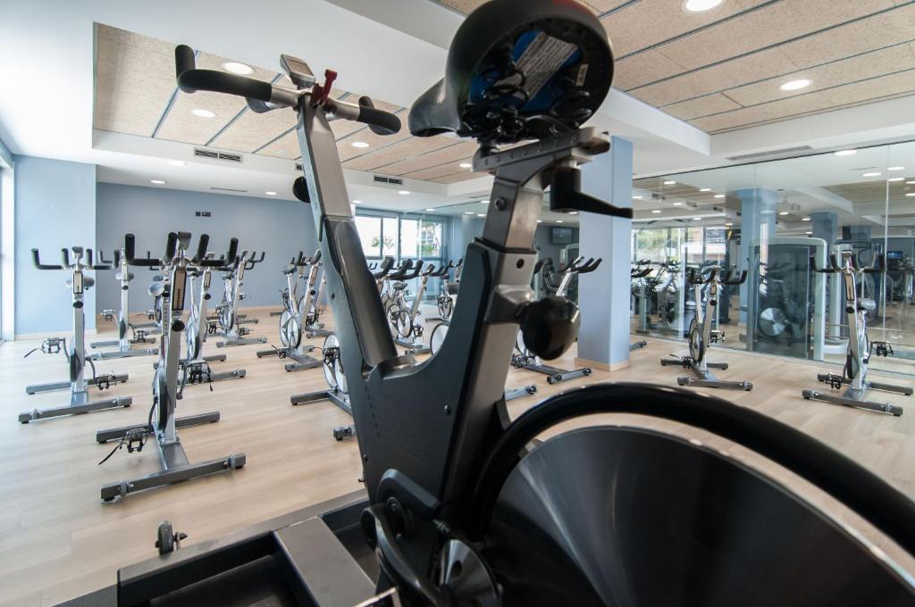 Fitness centrum a/nebo fitness zařízení v ubytování Hotel Sorli Emocions
