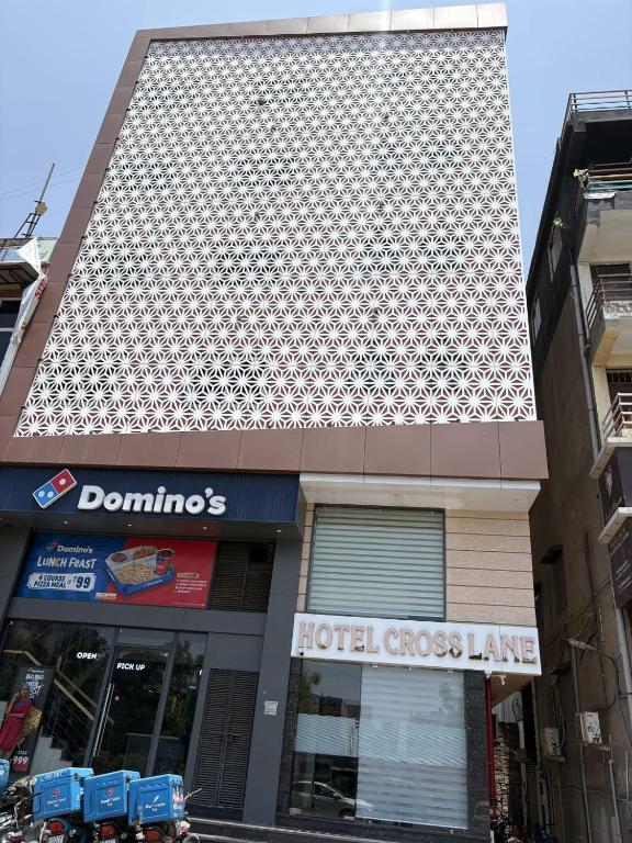 a hotel cross lane building on a city street at Cross Lane- A Boutique Hotel-Kota in Kota