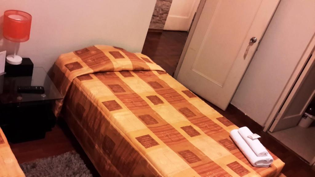 Postel nebo postele na pokoji v ubytování Hotel Pradera Verde Inn
