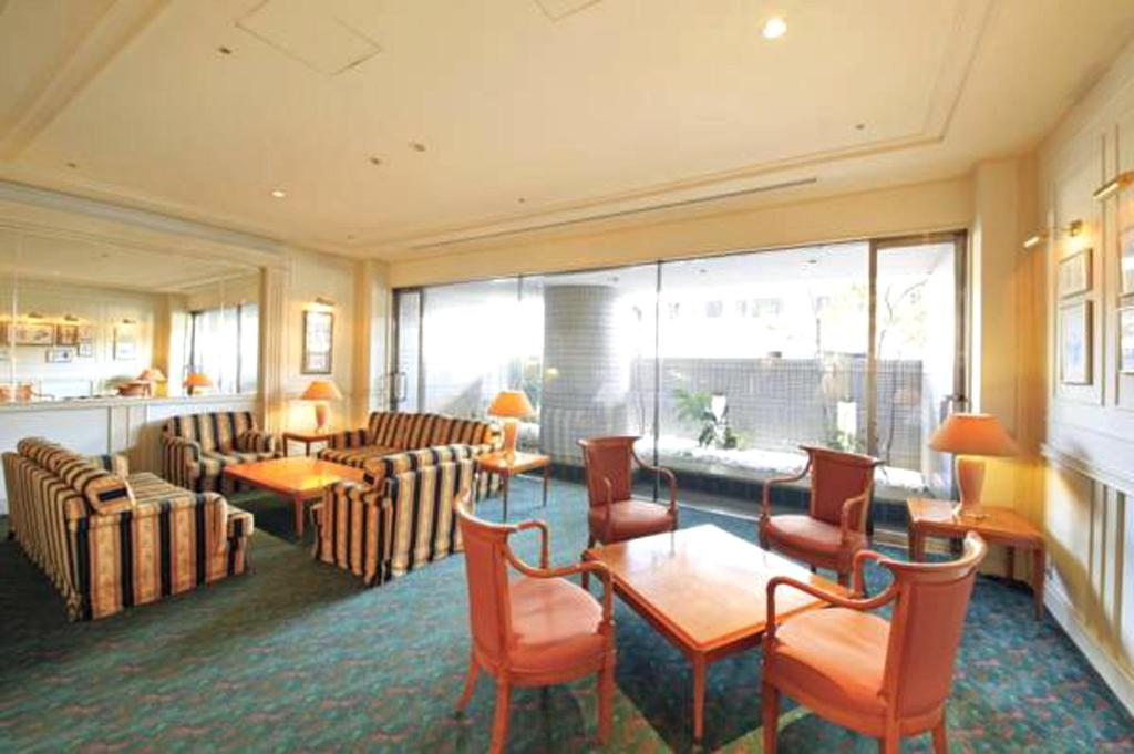 Posezení v ubytování Art Hotel Joetsu