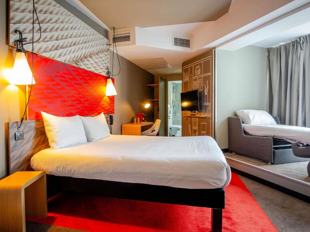 ibis Bordeaux Centre Gare Saint Jean Euratlantique - 高级双人间 - 带双人床和沙发床