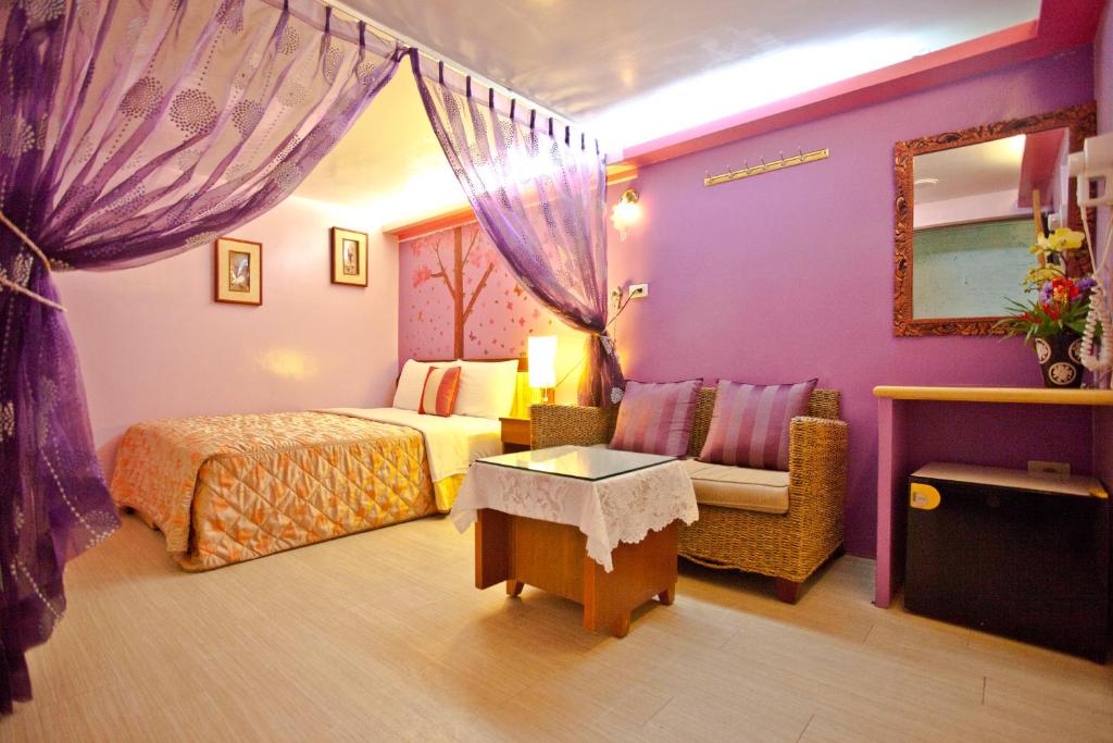 Posezení v ubytování Bashi Channel Vacation B&B