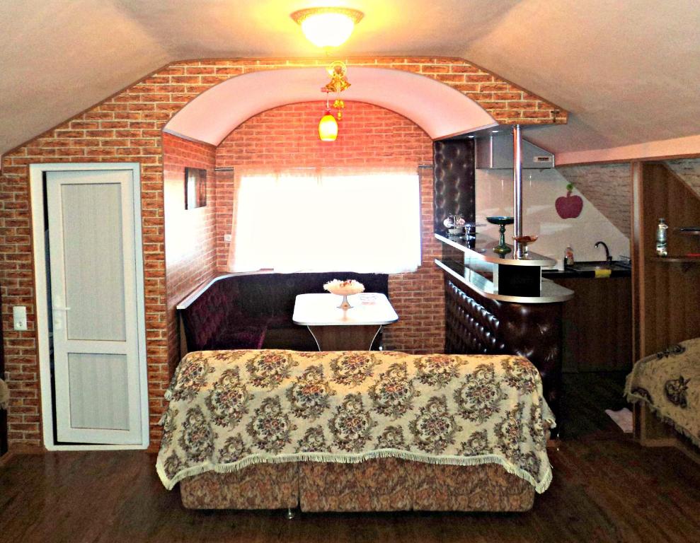 Postel nebo postele na pokoji v ubytování Bacho,s Cottage