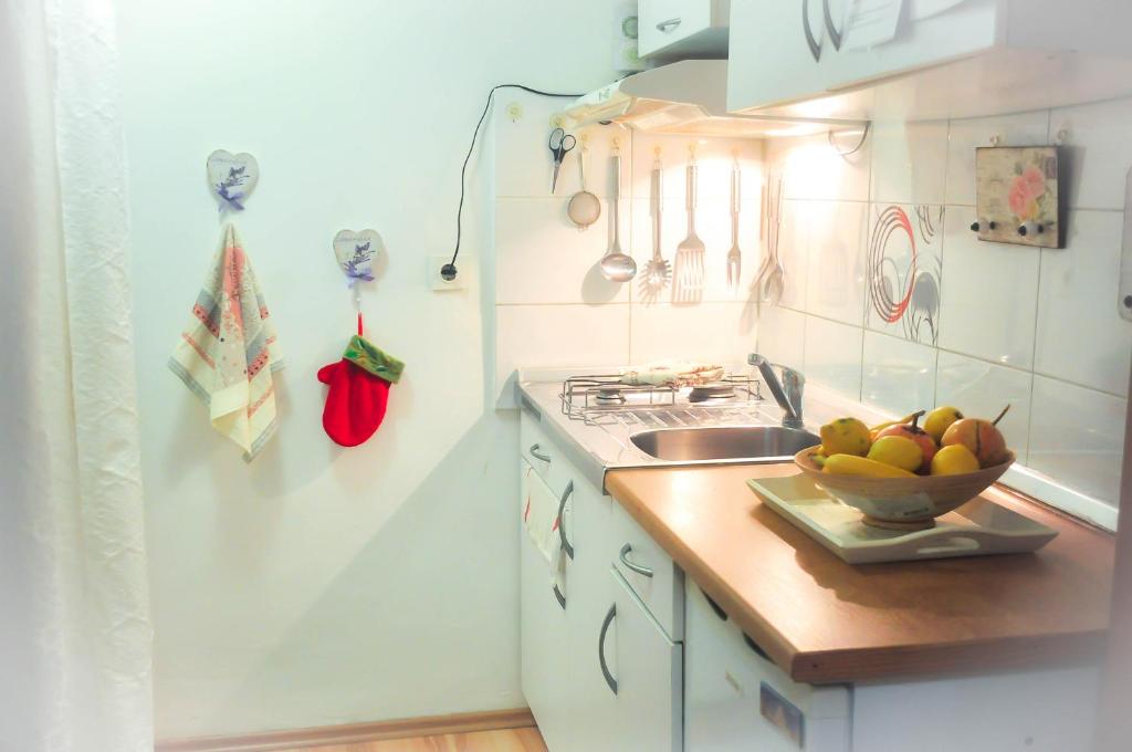 Kuchnia lub aneks kuchenny w obiekcie Apartment Premsai