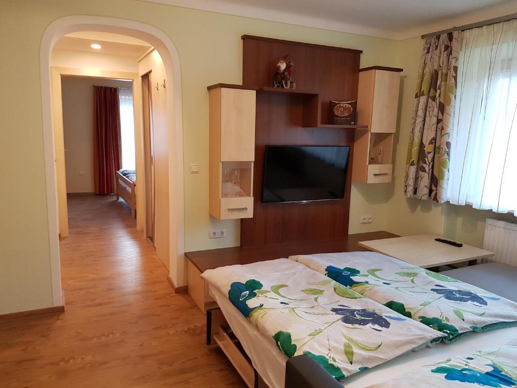 Posteľ alebo postele v izbe v ubytovaní Haus Speck`n