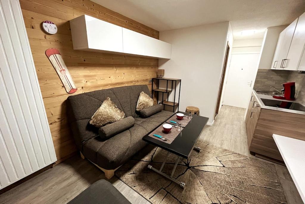 Studio Sur-Équipé La Marmotte WIFI