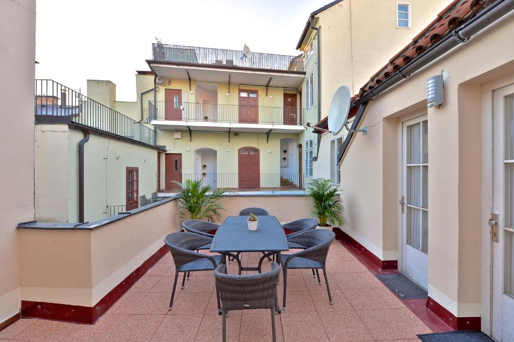 Balkon lub taras w obiekcie Eclectic Loft Royal Way