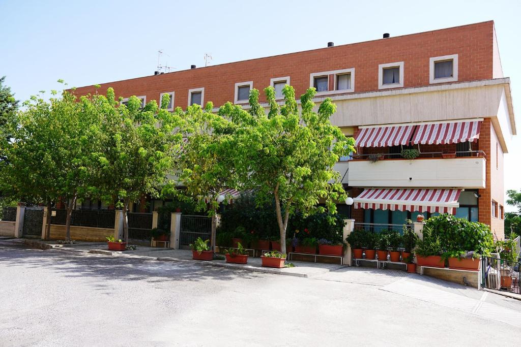 Budova, kde se bed and breakfast nachází