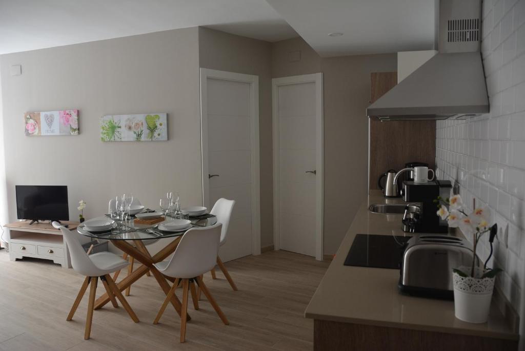 Kuchyňa alebo kuchynka v ubytovaní Apartamento Flavia II Sant Damià