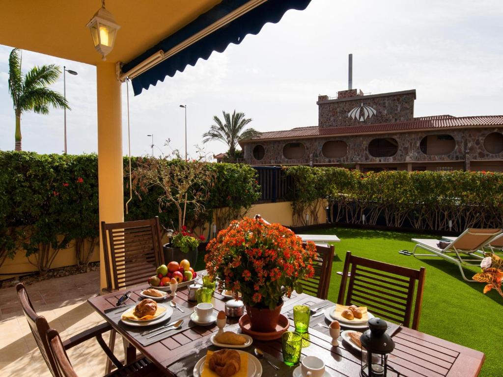 Zahrada ubytování Casas Meloneras by VillaGranCanaria