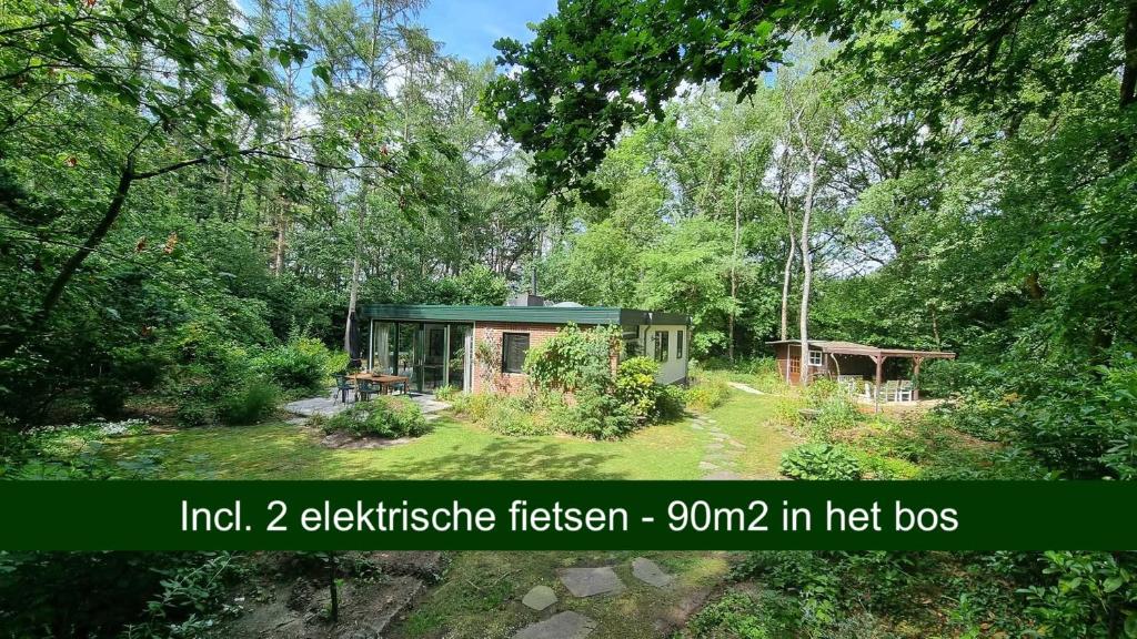 Natuurhuis Boscoso met openhaard en elektr.fietsen - Housity