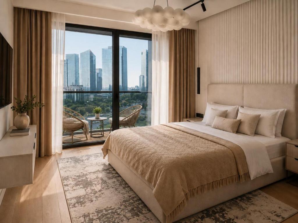 U-Tower Studio Panoramic View of Tashkent City در تاشکند