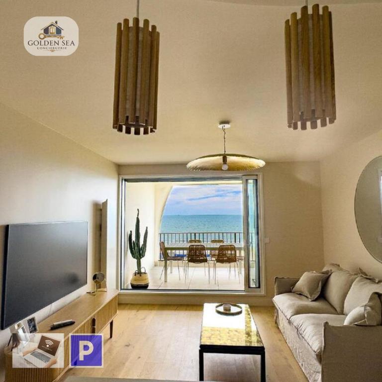 T2 Luxe Le Poséidon Vue mer terrasse & box