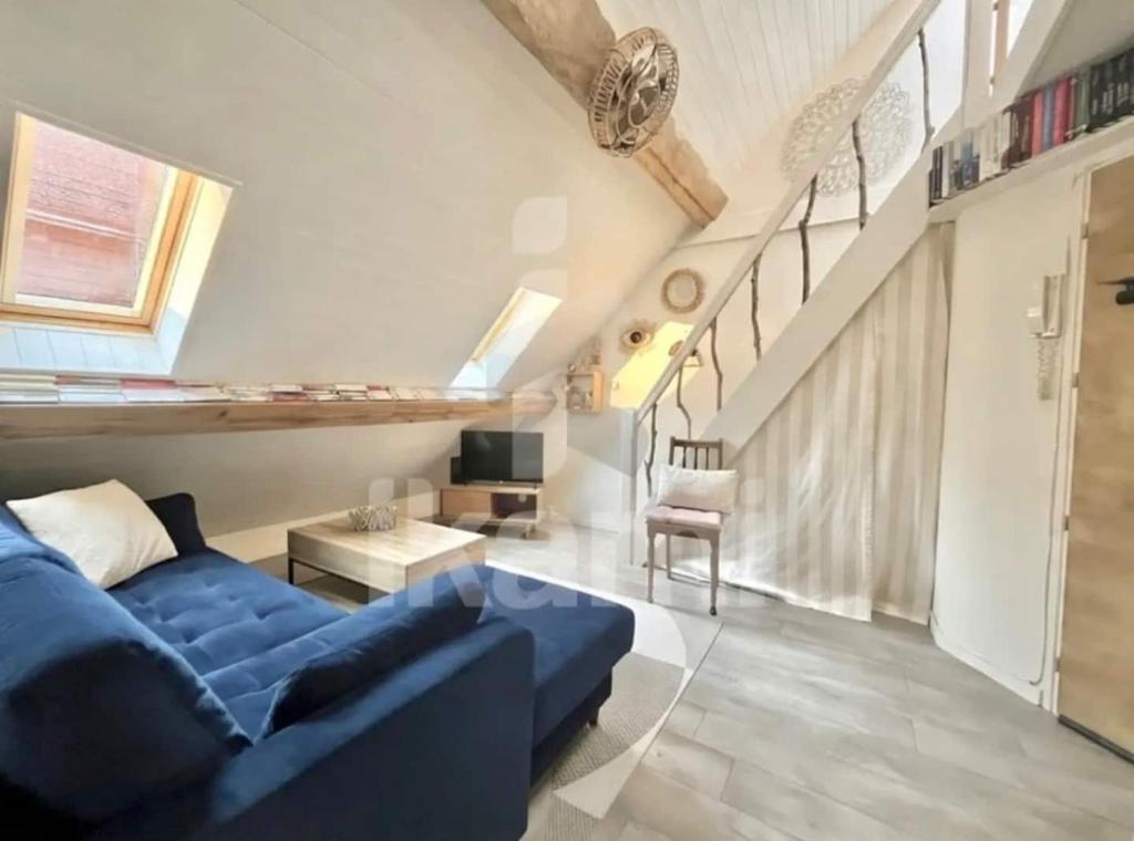 The attic apartment