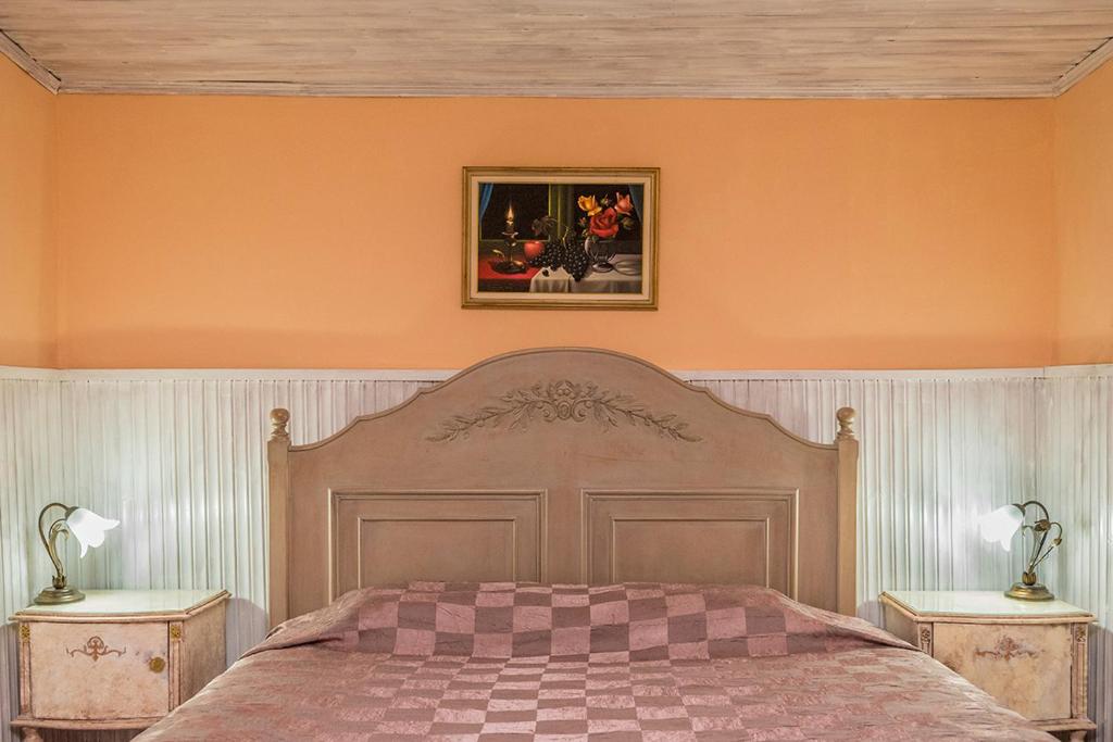 Postel nebo postele na pokoji v ubytování Villa Argo, Feakia