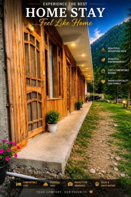 a magazine advertisement for a home stayfeed like home at KOKILARIVERSONGHomesaty in Banjār