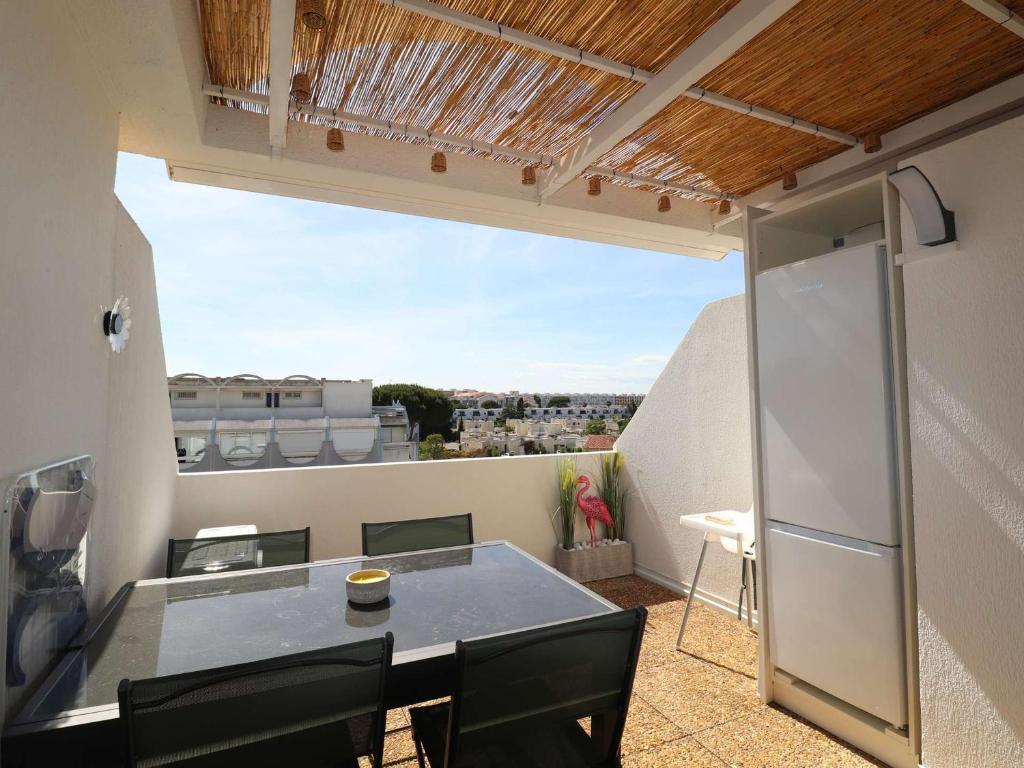 Studio cabine avec parking - 4 pers.