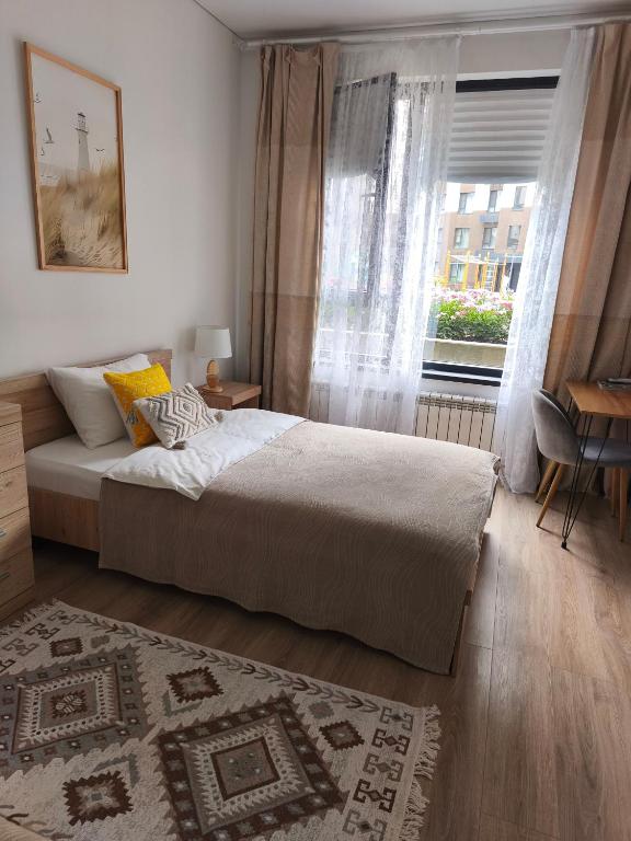 Apartment near the Kazakhstan Hotel in Almaty در آلماتی