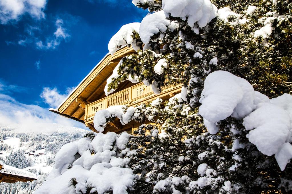 Hotel Garni Landhaus Platzer v zimě