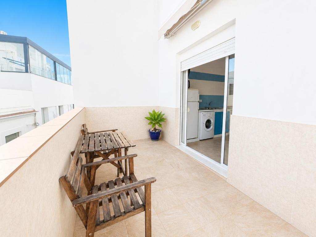 Apartamento con terraza