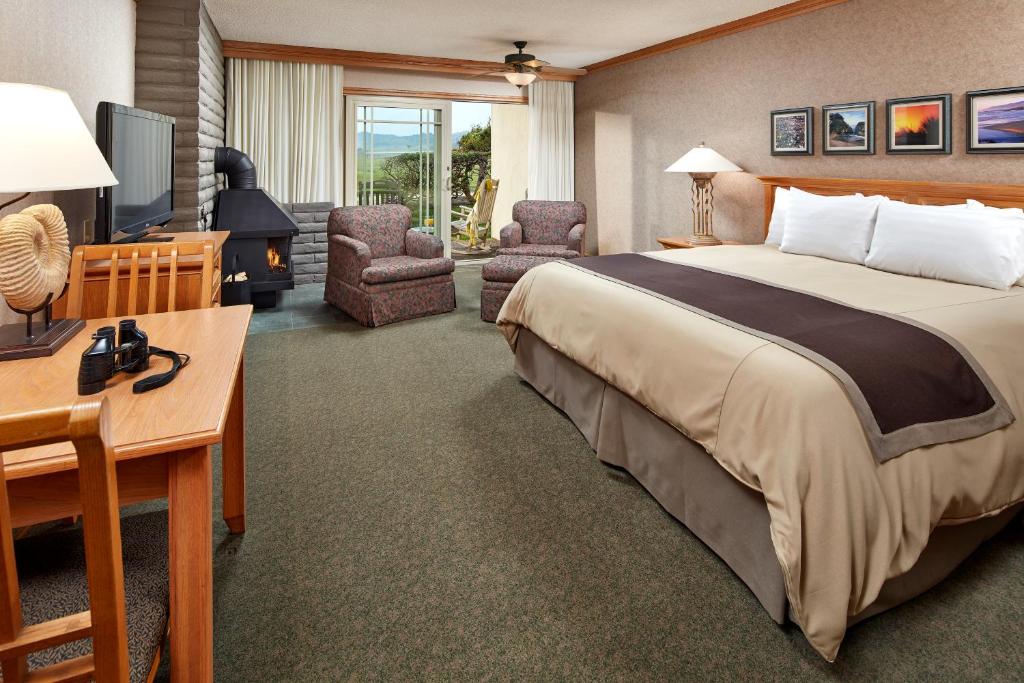 Cavalier Oceanfront Resort - Salle King Premium Avec Cheminée