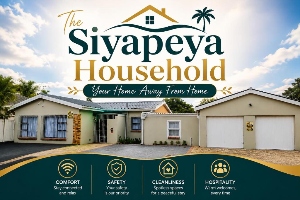 a sign for the sylvania housefield at Siyapeya Household in Bellville
