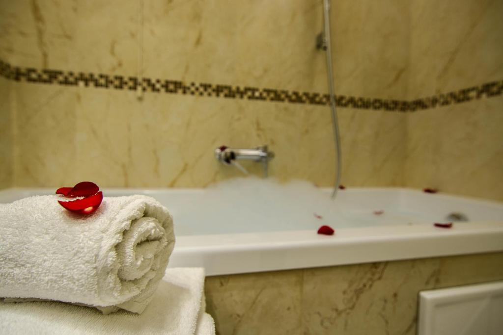 Koupelna v ubytování San Marco Palace