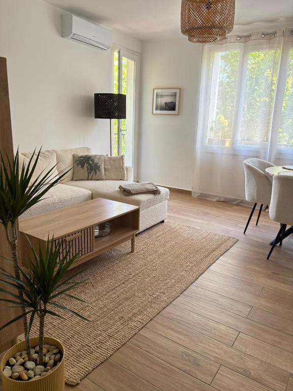 Le Charmant Appartement 3 pièces à 600 m de la plage