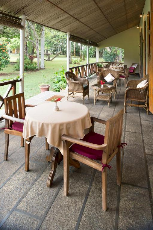 Restaurace v ubytování Auberge de Saint Aubin