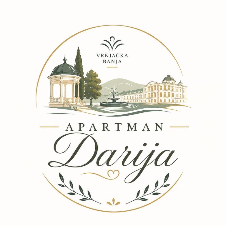 a badge with the name of the city of jaipur and a building at Apartman Darija in Vrnjci
