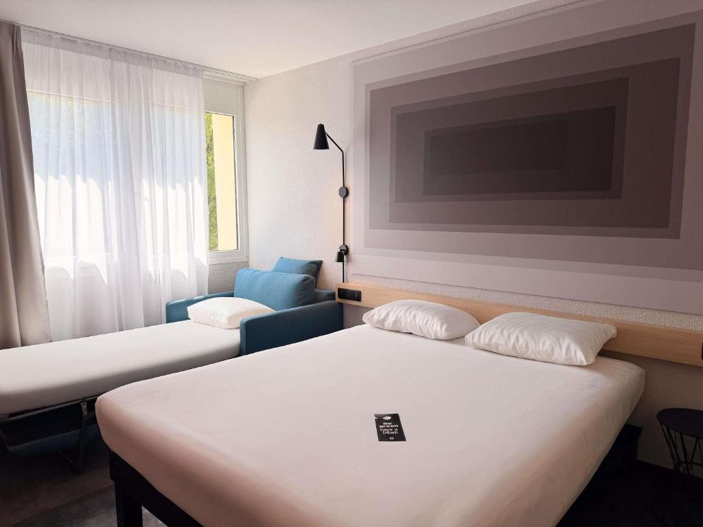 Ibis Alès Centre Ville - 标准间 - 带一张双人床和一张单人床