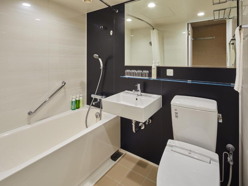 Koupelna v ubytování Hotel Nikko Narita