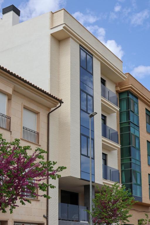 an exterior view of a building at TeneaHome - Escuelas Pías in Yecla
