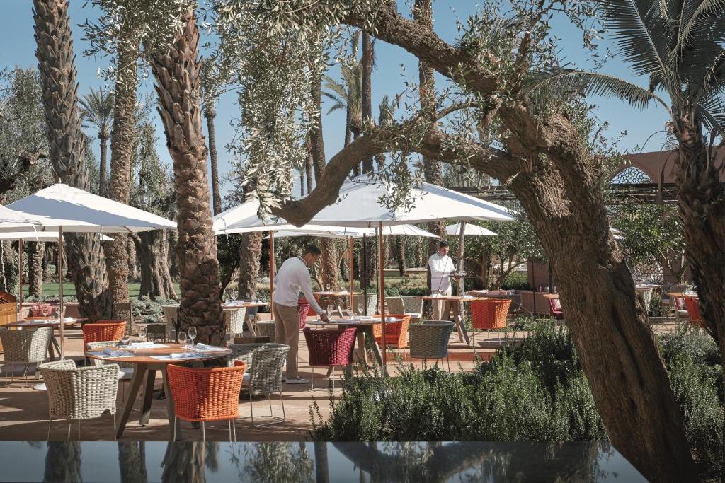 Zahrada ubytování Royal Mansour Marrakech