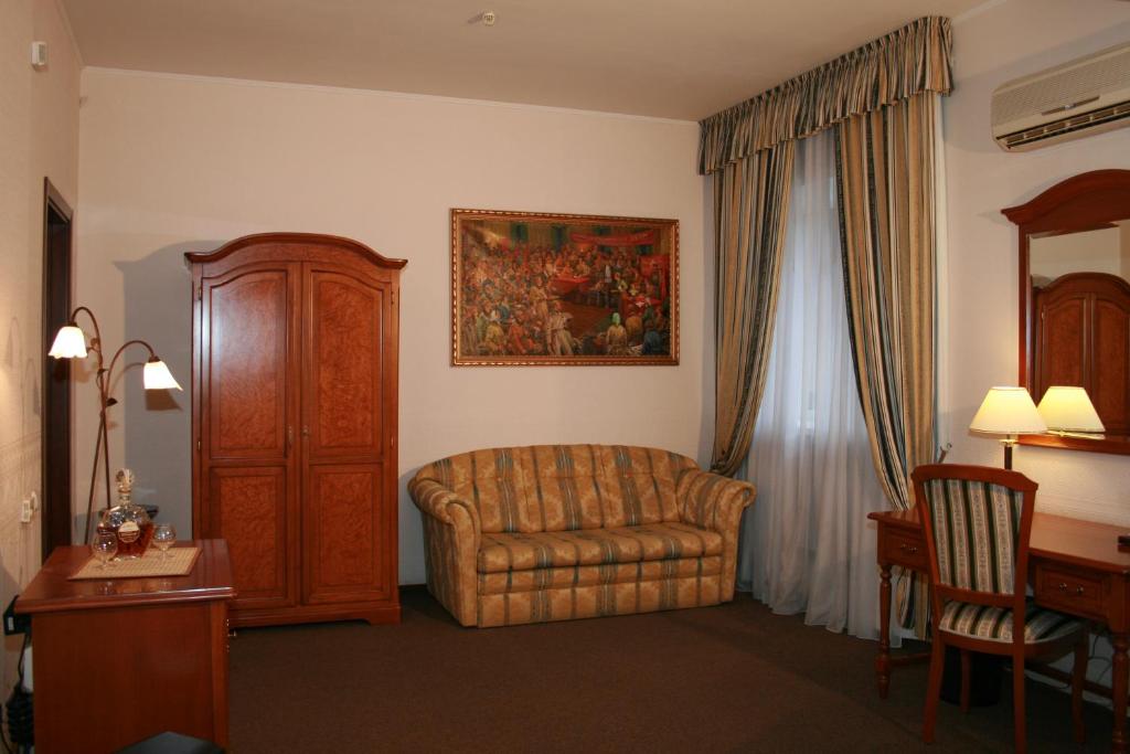 Posezení v ubytování Art Hotel Academy