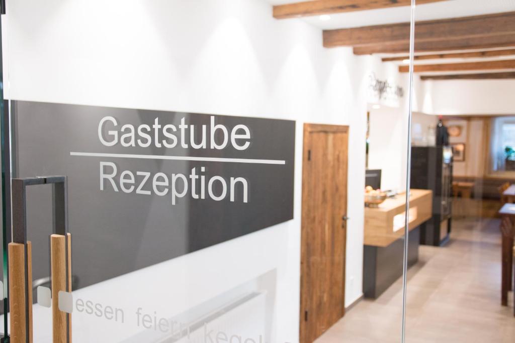 Vstupní hala nebo recepce v ubytování Landgasthaus Helpfauer Hof