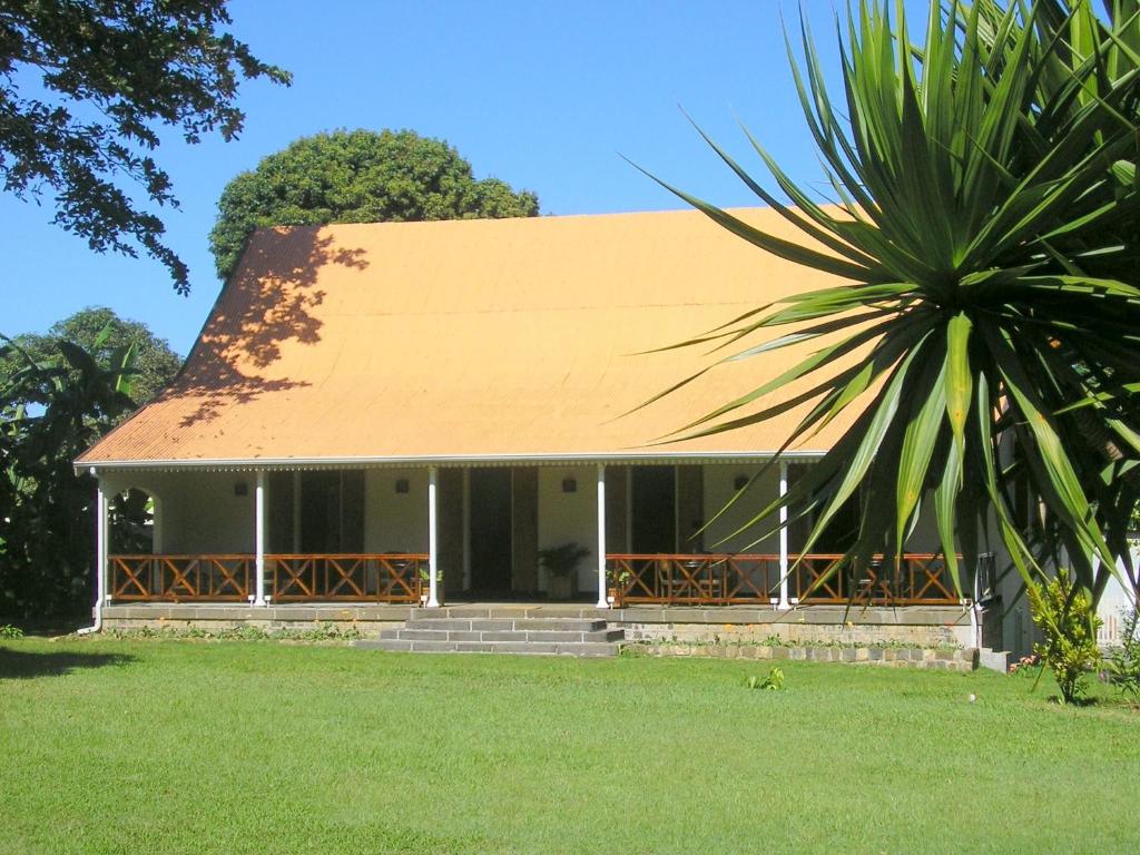 Zahrada ubytování Auberge de Saint Aubin