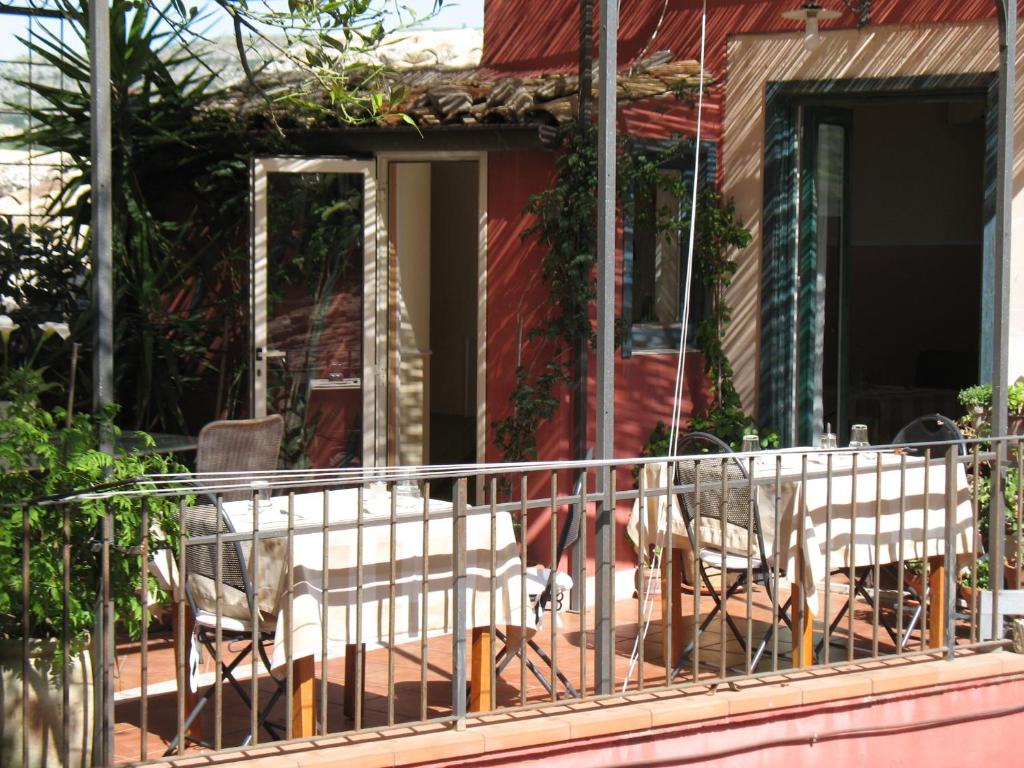 Balkón nebo terasa v ubytování B&B L'Orto Sul Tetto
