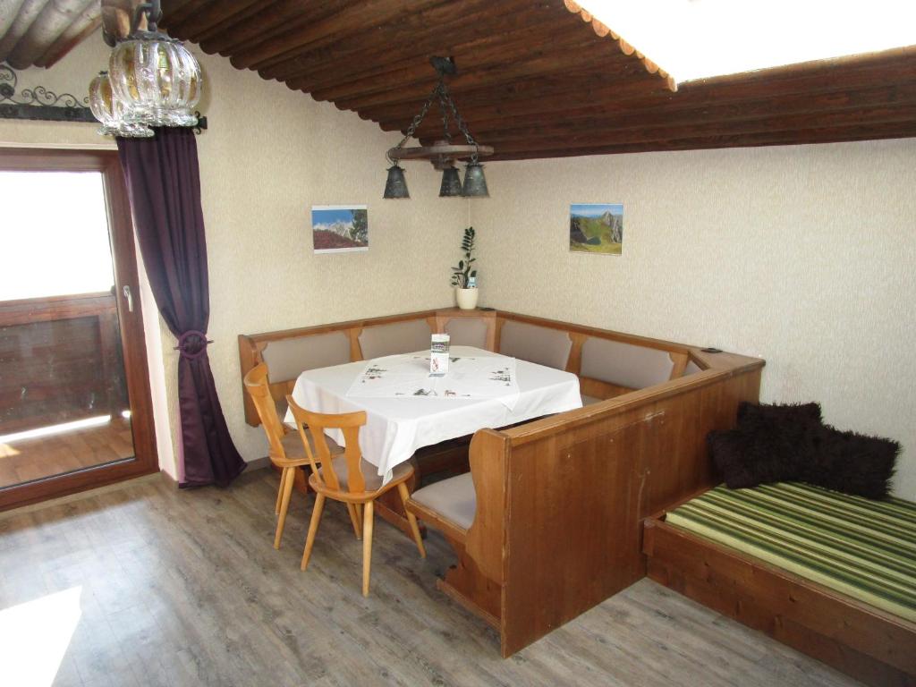 Posezení v ubytování Haus Sonnenterrasse
