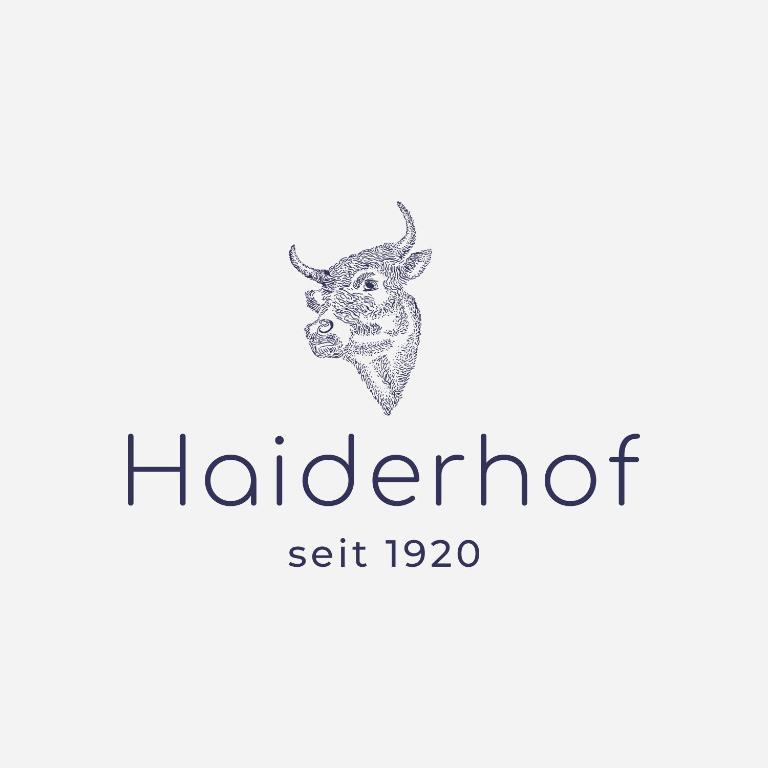 a logo for a incubator set at Haiderhof in Schleching