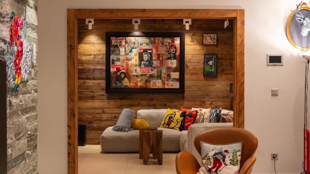Private luxury 4 bedroom apartment in Flims Waldhaus