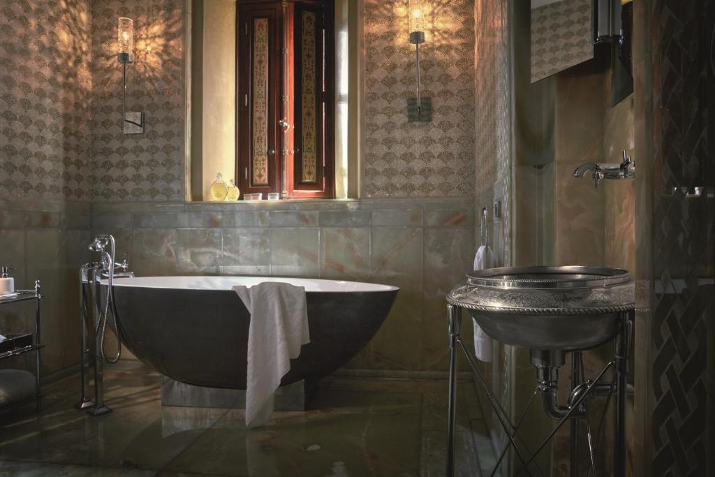 Koupelna v ubytování Royal Mansour Marrakech