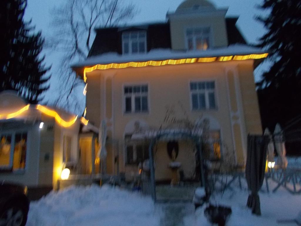 Villa Meteor v zimě
