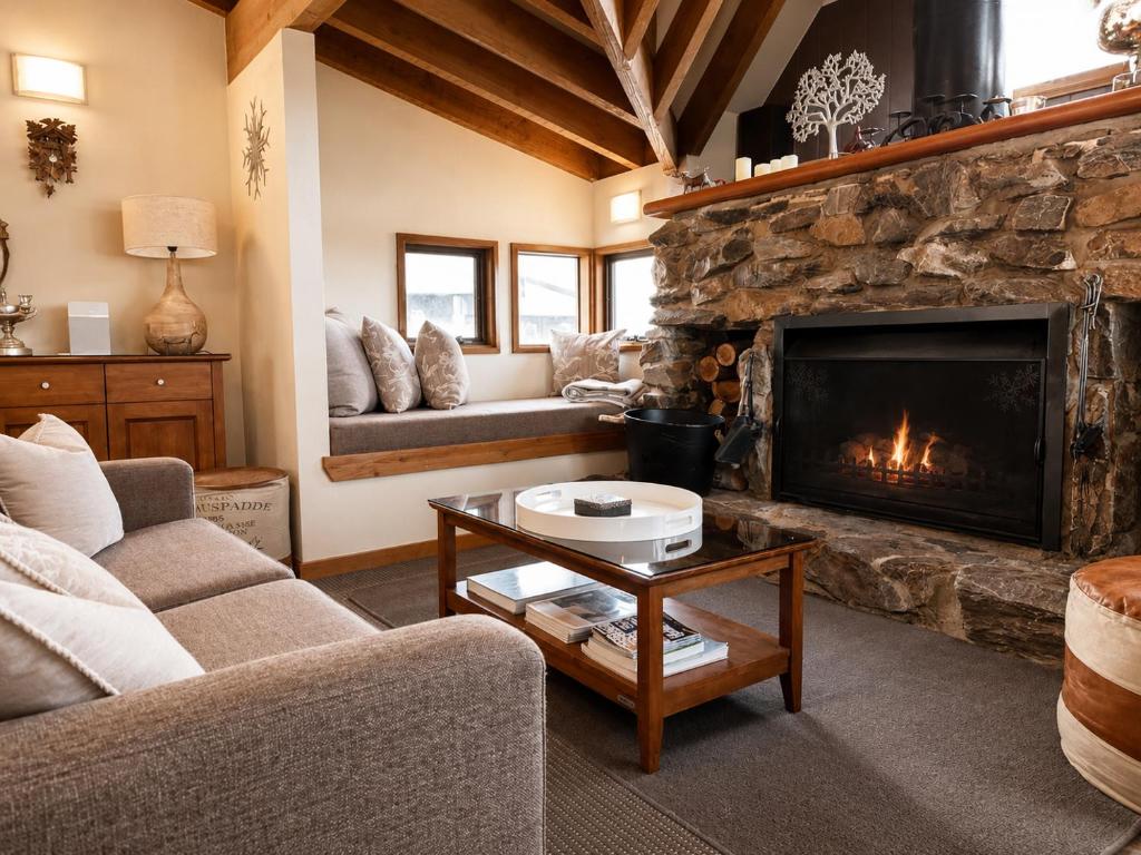 Et opholdsområde på Sharpys Chalet