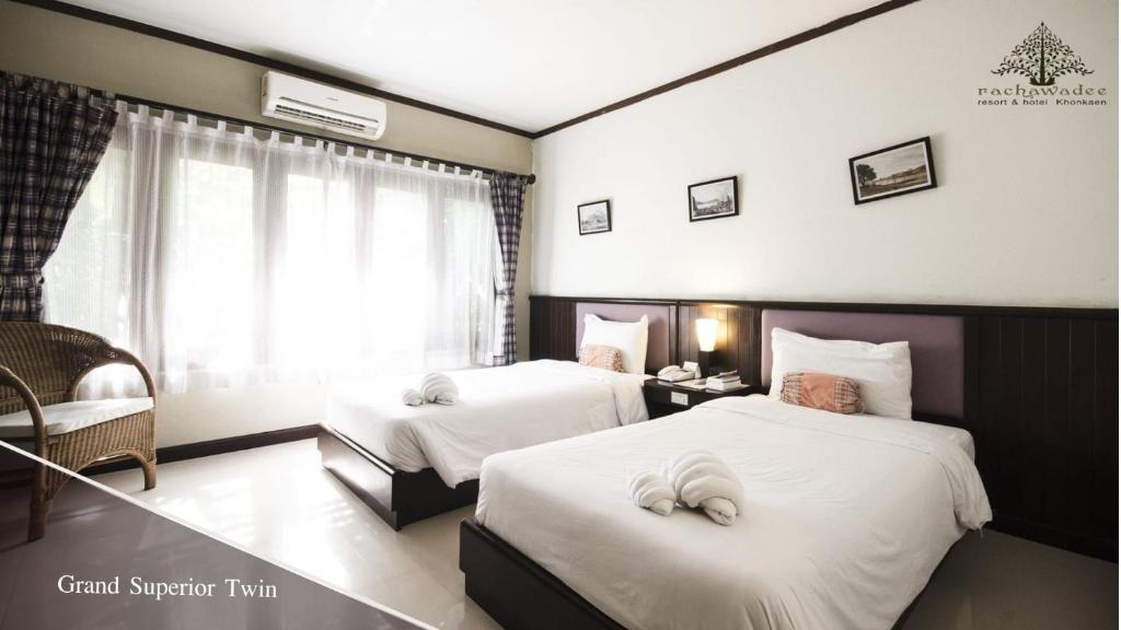 Rachawadee Khonkaen Airport Hotel - Habitación Gran Superior Con 2 Camas Individuales