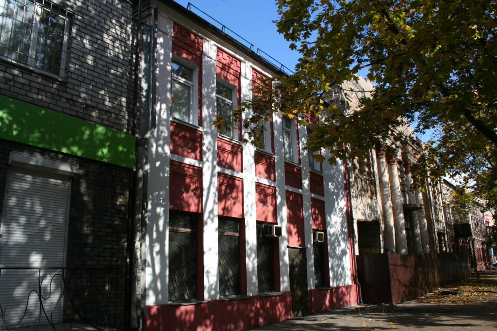 Budova, kde se hostel nachází