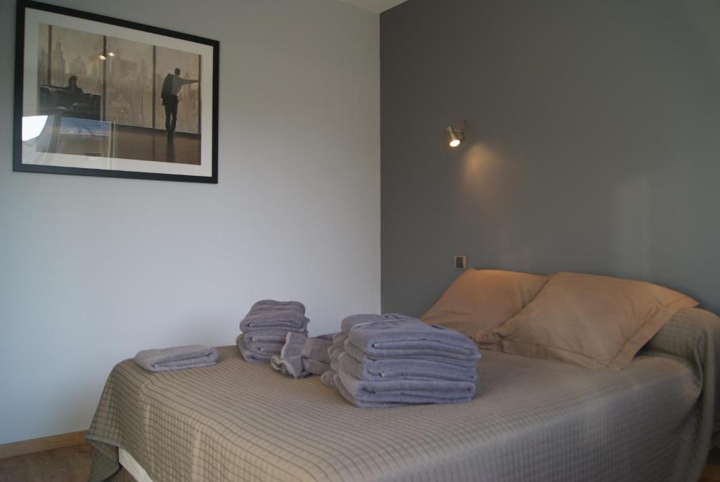 Postel nebo postele na pokoji v ubytování Residence Kersaliou